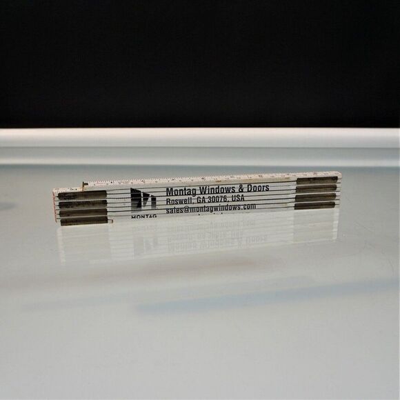 Vintage Montag Windows And Doors Advertising Folding Ruler - Picture 2 of 6